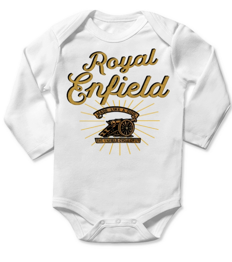 Royal Enfield Ray Long Sleeve Baby One-Piece