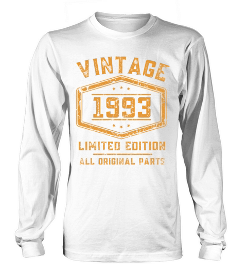 30 Years Vintage 1993 Retro 30th Birthday Long sleeved Unisex