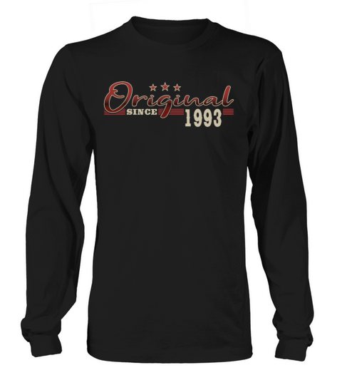30th birthday vintage 1993 original since 1993 Long sleeved Unisex