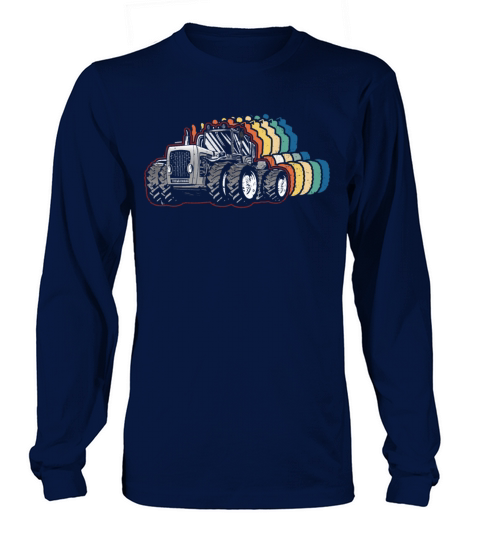 Farming Farmer Retro Vintage Long sleeved Unisex