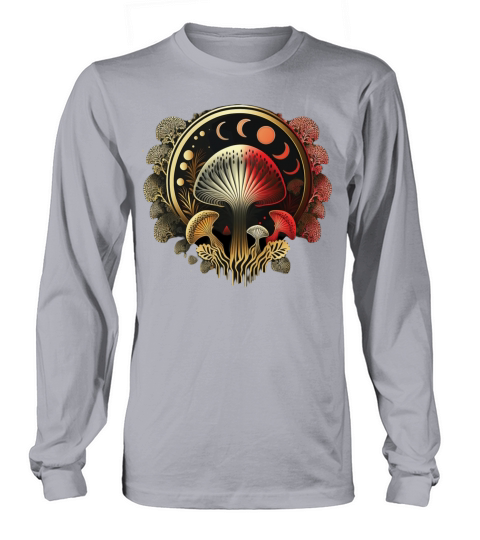 Goblincore Aesthetic Cottagecore Mushroom Dark Long sleeved Unisex
