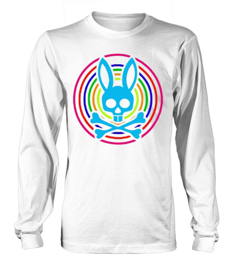 New Rabbit Psycho Bunny Horror Long sleeved Unisex