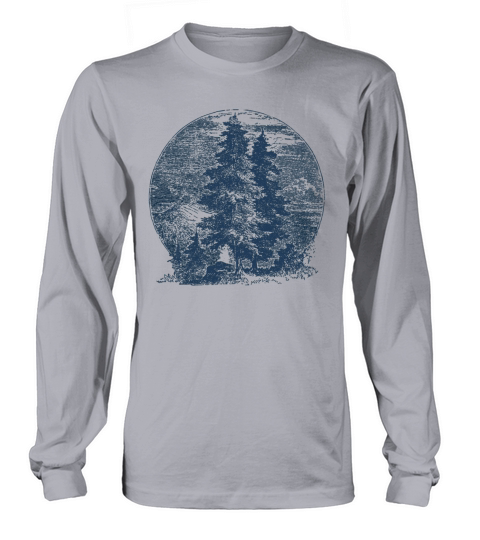Retro Nature Long sleeved Unisex