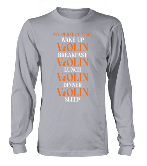 Violin Violinist Vintage My Long sleeved Unisex