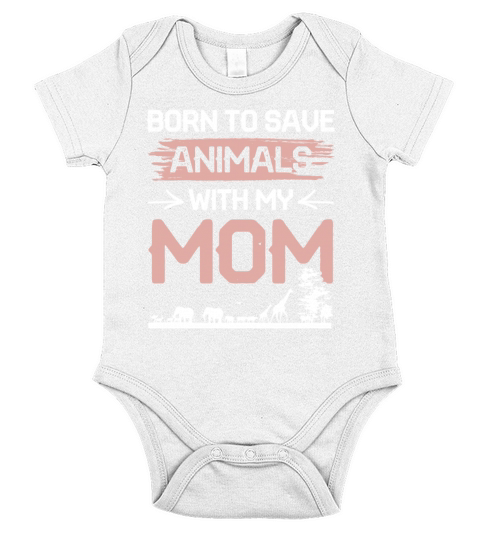 animal rights activist mom Short Sleeve Baby One-Piece