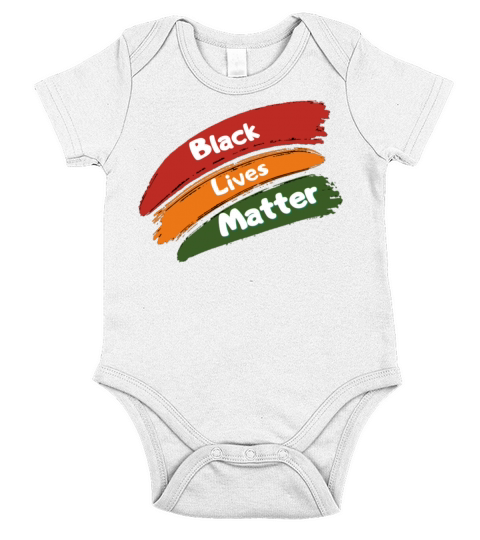 Black Lives matter Short Sleeve Baby One-Piece