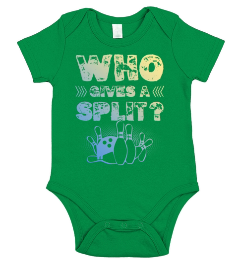 Bowling Split Short Sleeve Baby One-Piece