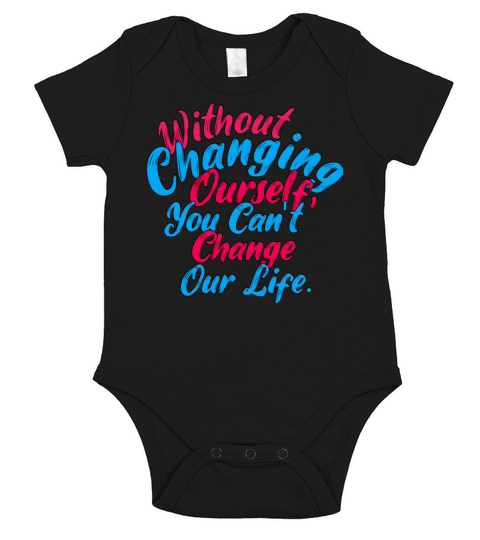 Changing Life Forever Essential Tshirt Design Short Sleeve Baby One-Piece