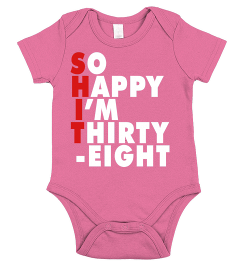 Funny Birth Age 20 Years Old Happy Im 20 Short Sleeve Baby One-Piece