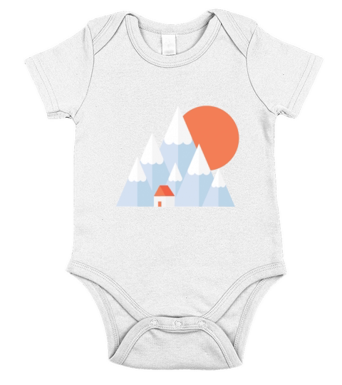Snow Valley Short Sleeve Baby One-Piece