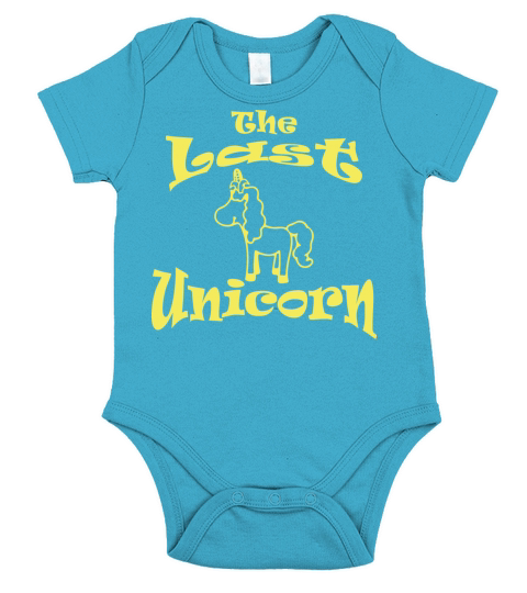 The Last Uni-corn Short Sleeve Baby One-Piece