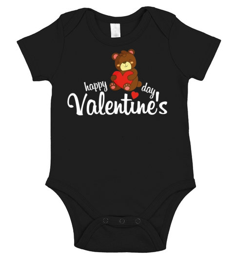 Valentines Day funny t shirts Gift for girlfriend Short Sleeve Baby One-Piece