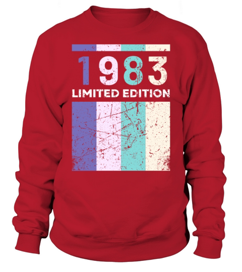 40 Years Vintage 1983 Retro 40th Birthday Sweatshirt Unisex