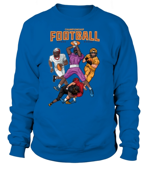 American football Championship rugby players Sweatshirt Unisex