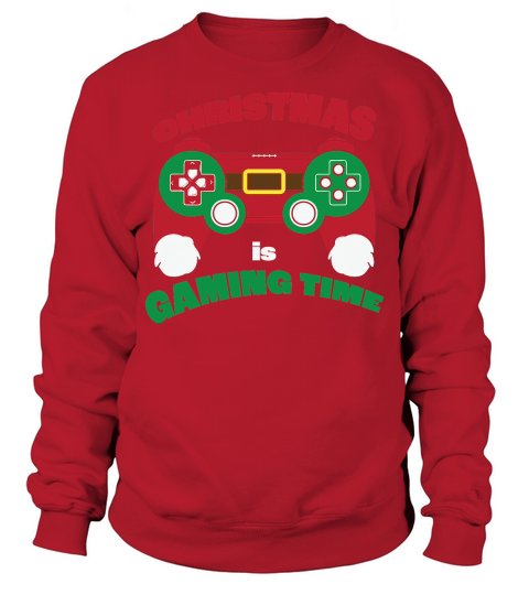 Christmas Gaming Time Controller Sweatshirt Unisex
