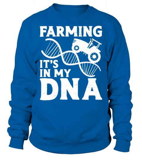 Farming Farmer Dna Vintage Tractor Sweatshirt Unisex