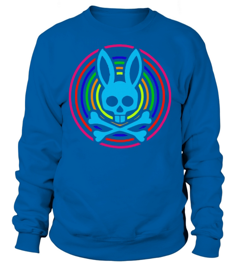 New Rabbit Psycho Bunny Horror Sweatshirt Unisex