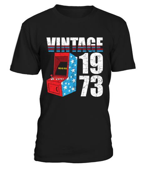 1973 Vintage born in Retro age Birthday gift idea T-Shirt Unisex