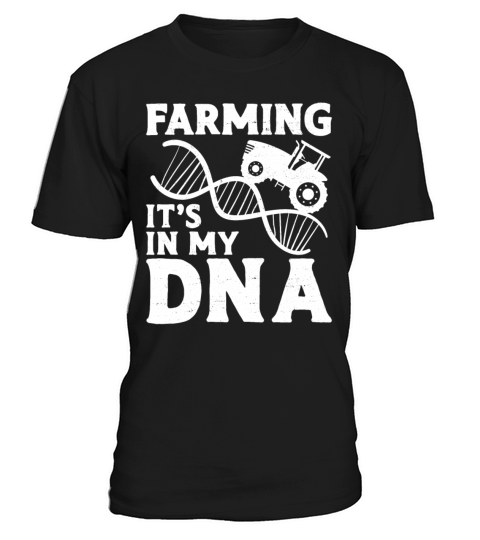 Farming Farmer Dna Vintage Tractor T-Shirt Unisex