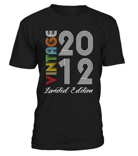 Vintage 2012 Vintage Birthday Retro Vintage T-Shirt Unisex