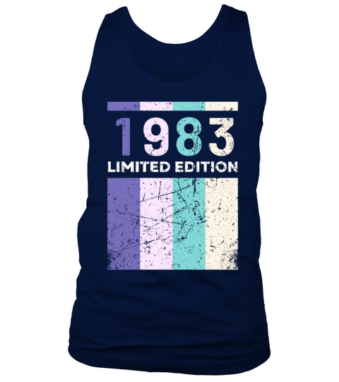 40 Years Vintage 1983 Retro 40th Birthday Tank Top Unisex