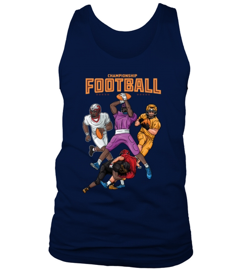 American football Championship rugby players Tank Top Unisex