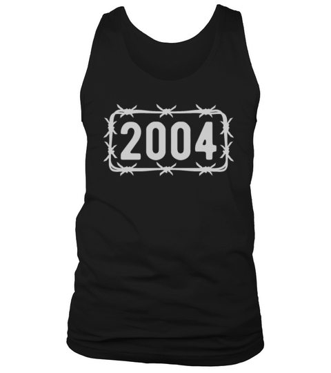 Birthday Vintage 2004 Barbed Wire Tank Top Unisex