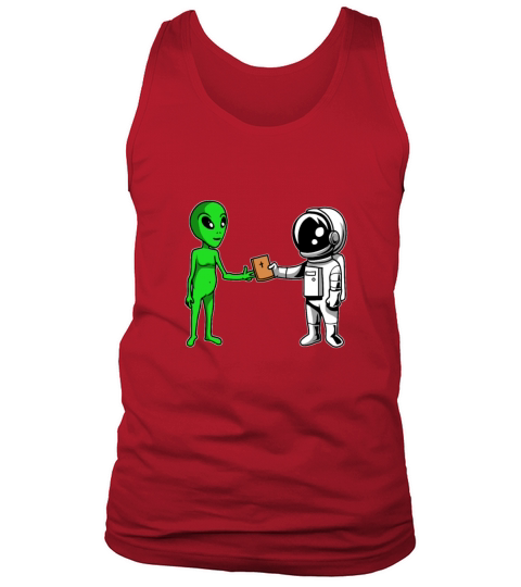 Christian Christianity Astronaut Alien Jesus Tank Top Unisex