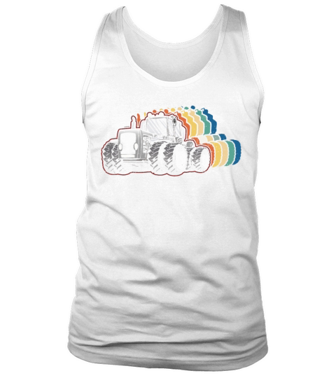 Farming Farmer Retro Vintage Tank Top Unisex