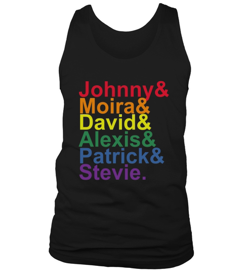 Johnny Moira David Alexis Patrick Stevie Pride Schitts Creek Classic Tank Top Unisex