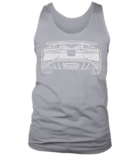 Lamborghini Aventador rear Tank Top Unisex