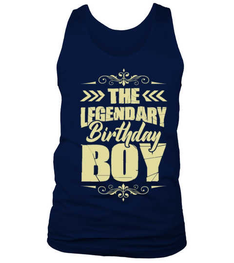 Legendary Birthday Boy Tank Top Unisex