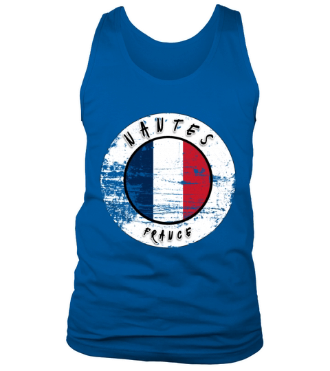Nantes France Vintage Tank Top Unisex