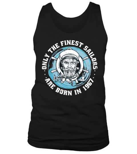 Sailors Sailboats Vintage 1967 Birthday fun Tank Top Unisex