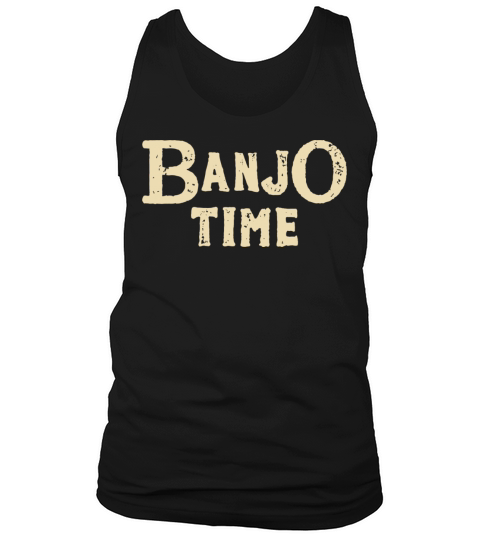 Vintage Banjo Time Retro For Guitar Players Tank Top Unisex