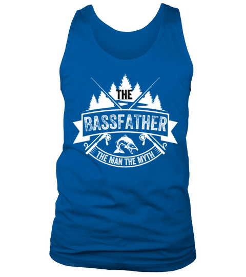 vintage bass fishing fish shirt the bassfather Tank Top Unisex