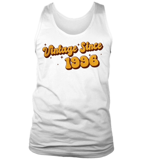 Vintage since 1996 27 Years Old - Groovy 27th Tank Top Unisex