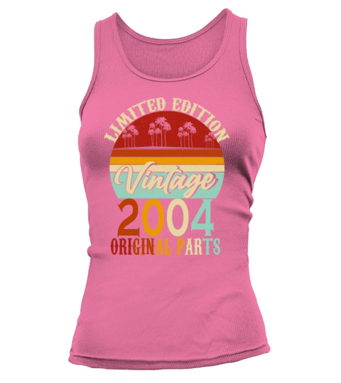 2004 Vintage born Vintage Birthday Retro Tank top Woman