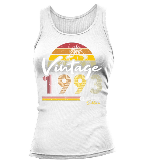 30th birthday vintage 1993 classic edition Tank top Woman