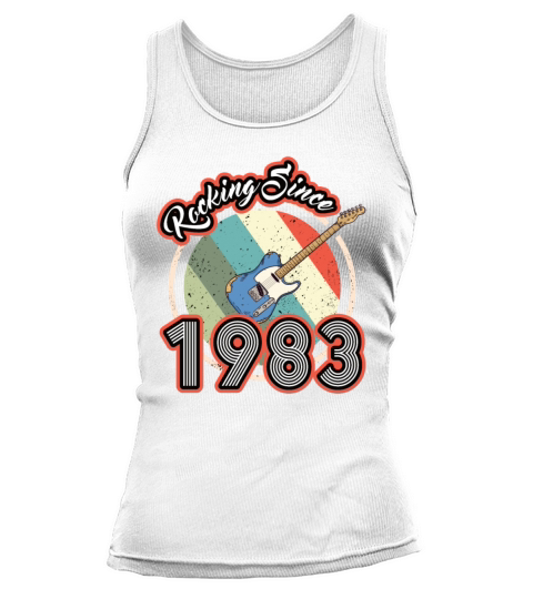 40th birthday vintage 1983 rocking since 1983 Tank top Woman