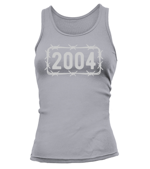 Birthday Vintage 2004 Barbed Wire Tank top Woman