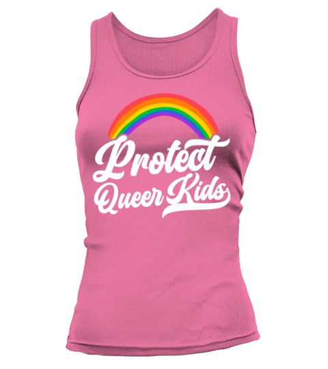 Protect The Queer Kids Rainbow Pride Month Tank top Woman