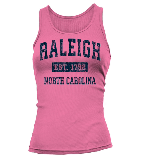 Raleigh North Carolina Nc Vintage Sports Design Na Tank top Woman