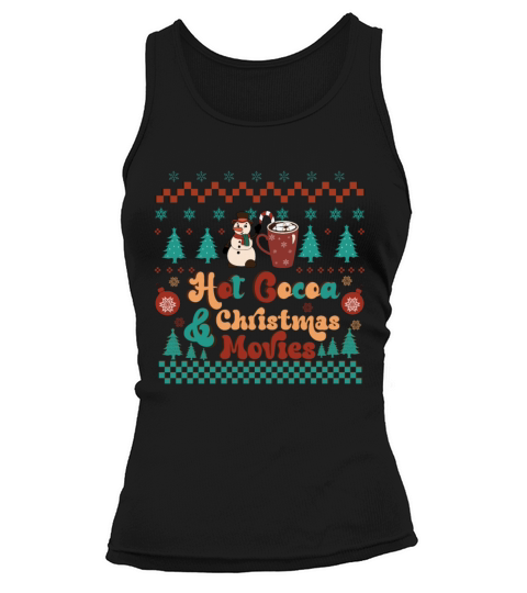 Merry Christmas retro vintage pink santa claus Tank top Woman