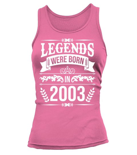 Vintage 2003 20th Birthday Gifts Men Women Tank top Woman