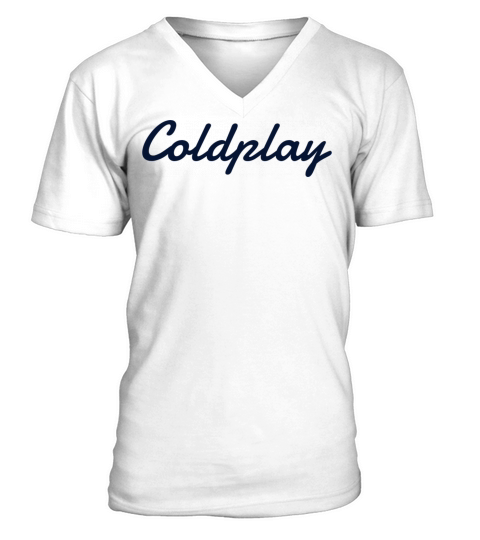 Coldplay V-Neck T-shirt