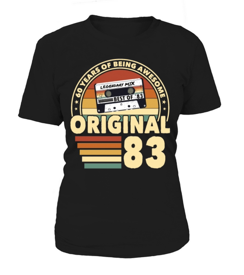 40th birthday vintage 1983 original 1983 Women's T-Shirt