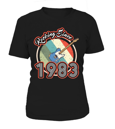 40th birthday vintage 1983 rocking since 1983 Women's T-Shirt