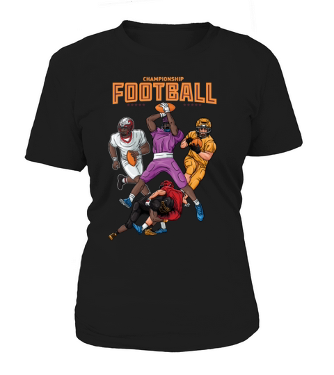 American football Championship rugby players Women's T-Shirt