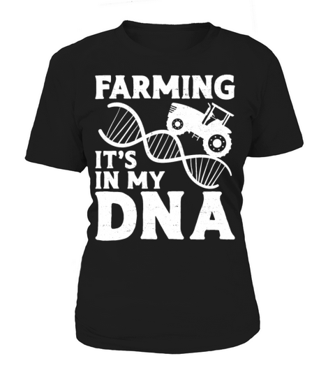 Farming Farmer Dna Vintage Tractor Women's T-Shirt